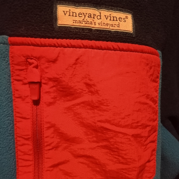 VINEYARD VINES CUSTOM PARTY SNAP PLACKET FLEECE - Picture 5 of 9